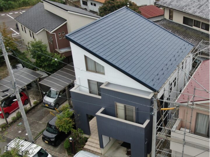 【宇都宮市】T様邸 屋根カバー外壁塗装工事