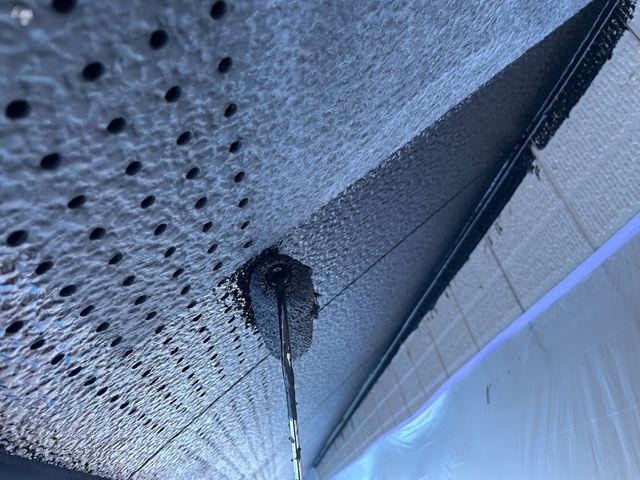 付帯部塗装_軒天