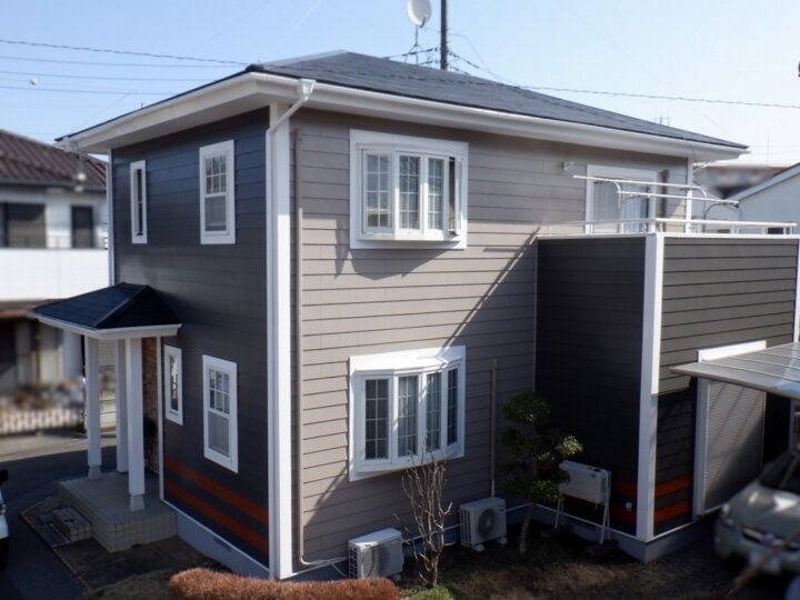 宇都宮市｜外壁塗装｜付帯部塗装｜ベランダ防水塗装｜M様邸
