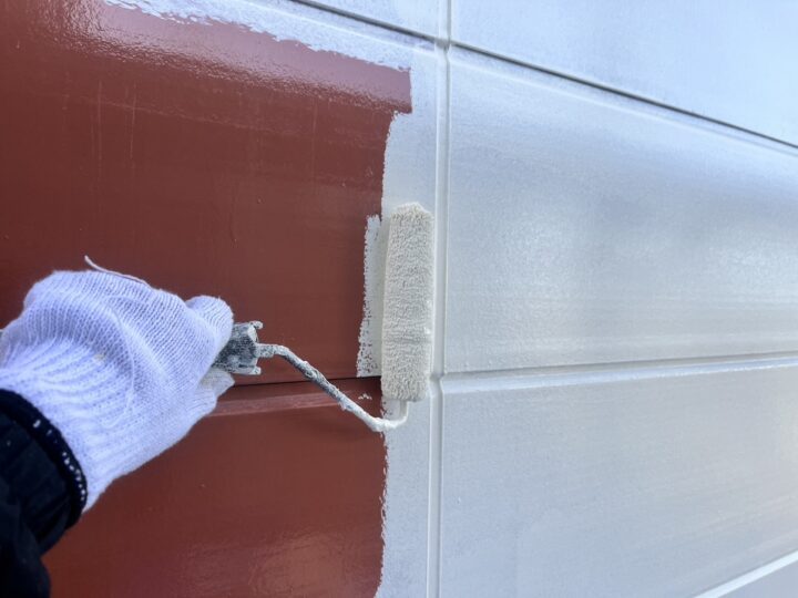 外壁塗装|中塗り