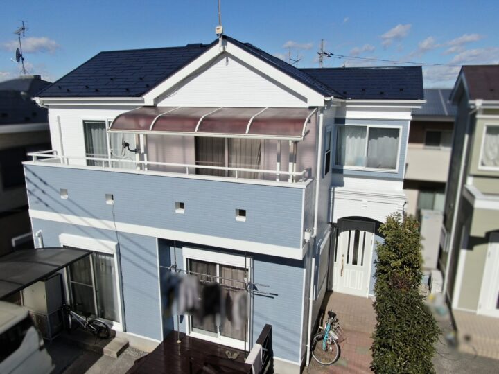 宇都宮市｜屋根塗装｜外壁塗装｜ベランダ防水｜F様邸