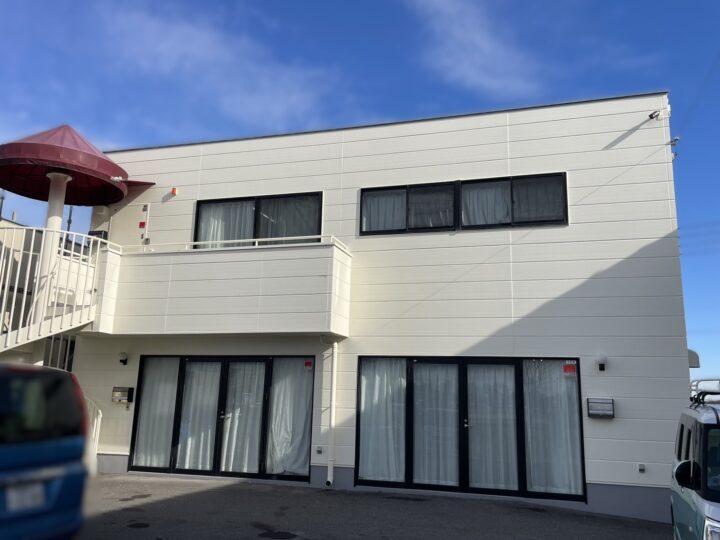宇都宮市｜屋根塗装｜外壁塗装｜鉄部塗装｜網戸張り替え｜事務所H社様