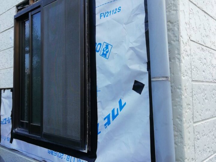 外壁張替工事(一部)