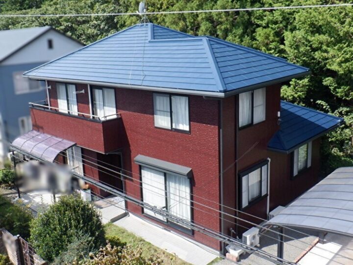 さくら市｜屋根カバー工事｜外壁塗装｜K様邸