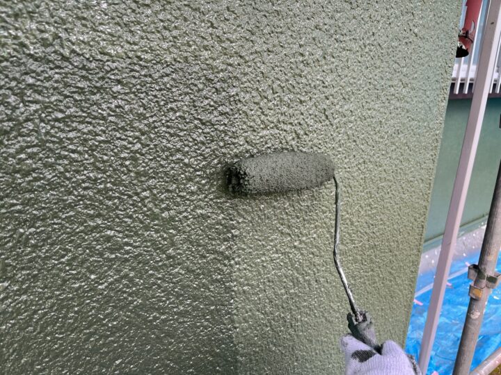 外壁塗装|中塗り